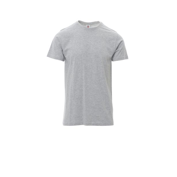 MAJICA KRATKI ROKAV PAYPER PRINT, MELANŽ SIVA, M T-SHIRT