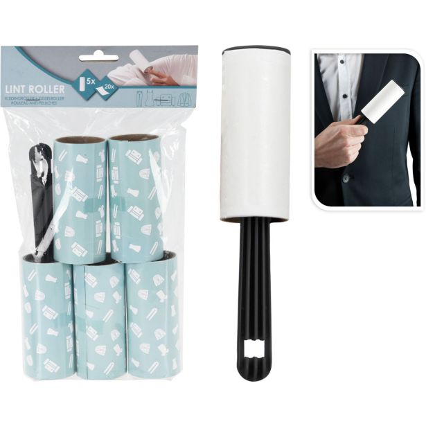 PRIPOMOČEK, TEKSTIL EH VALJČKI ZA ODSTRANJEVANJE KOSMOV 5 /1