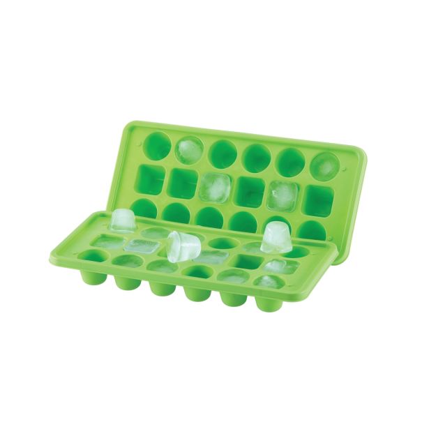 PRIPOMOČEK UCSAN PLASTIK MODEL ZA LEDENE KOCKE 2/1 ZELENE BARVE