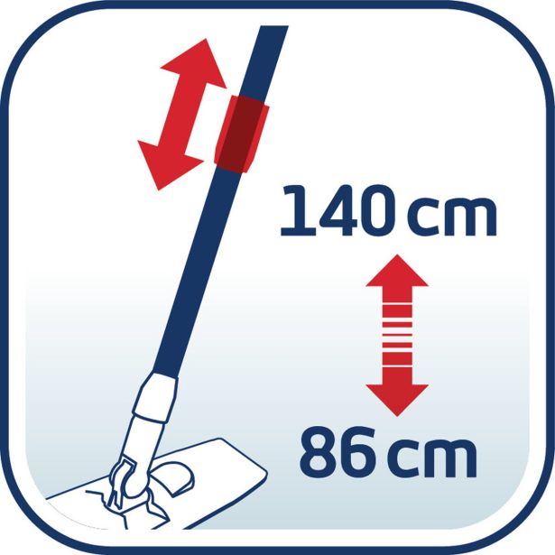 PRIPOMOČEK ZA ČIŠČ. TAL LEIFHEIT 42 CM CLASSIC TELE.ROČAJ 75-130CM