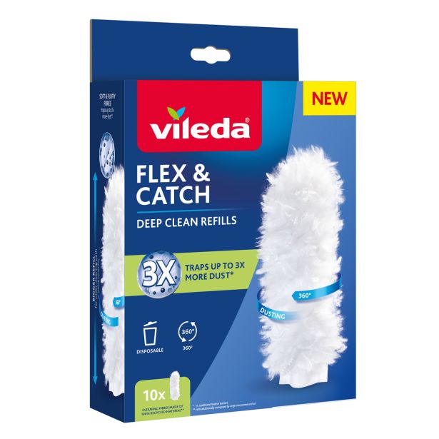 PRIPOMOČEK ZA ČIŠČENJE VILEDA PREVLEKA FLEX&CATCH 10/1