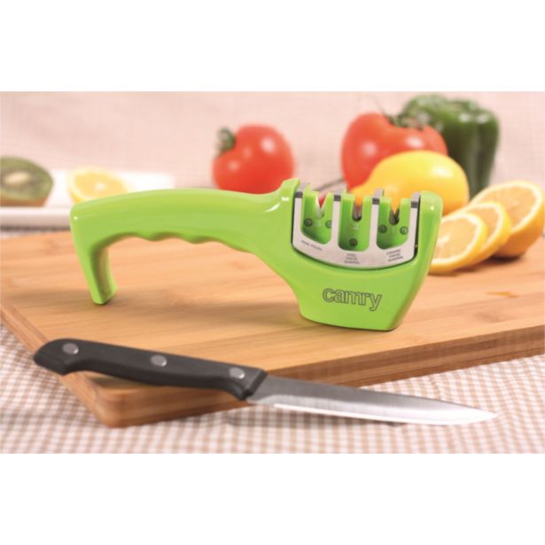 PRIPOMOČEK ZA NOŽE CAMRY BRUSILNIK ZA NOŽE ZELEN CR6709