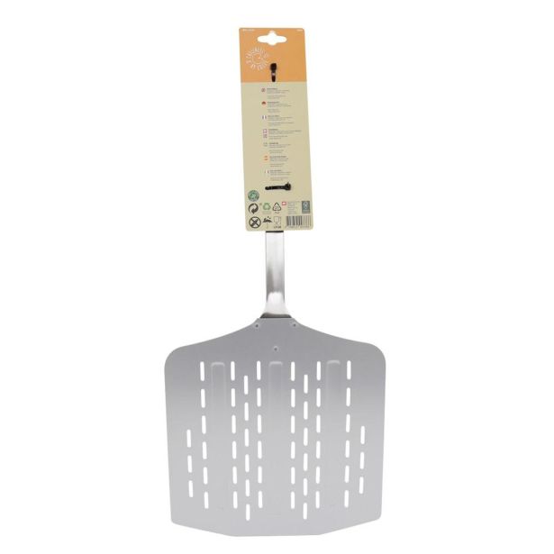 PRIPOMOČEK ZA PEKO COZZE INOX LOPAR Z LUKNJAMI 66X30X30 CM 90376