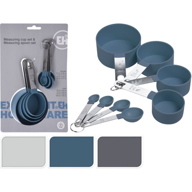 PRIPOMOČEK ZA PEKO EH MERILNI LONČKI IN ŽLIČKE 2X 4KOS/SET