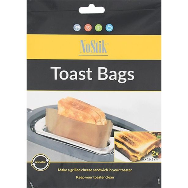PRIPOMOČEK ZA PEKO NOSTIK VREČKE ZA TOAST, 2 KOM