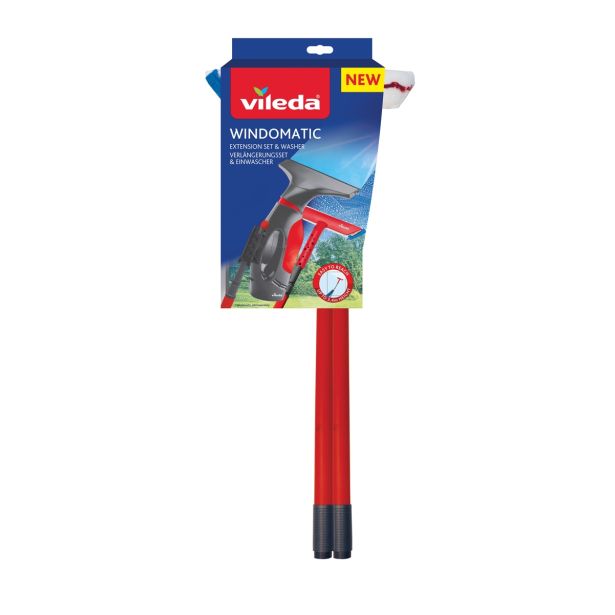PRIPOMOČKI ZA OKNA VILEDA ČISTILEC ZA OKNA Z DRŽALOM ZA WINDOMATIC