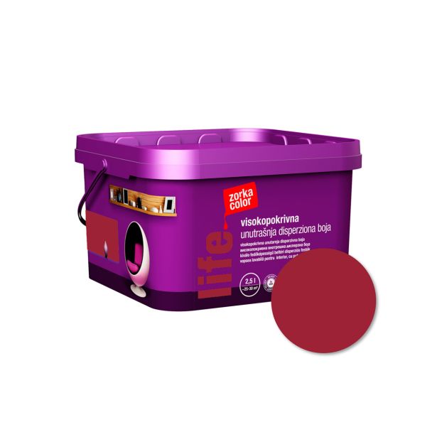 PRIPRAVLJENA BARVA ZORKA COLOR LIFE ROSE WOOD 2030 2.5 L