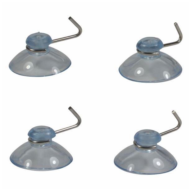 DEKORACIJA R+W PRITISKAČI S KOVINSKO KLJUKICO 10/1 TRANSPARENT