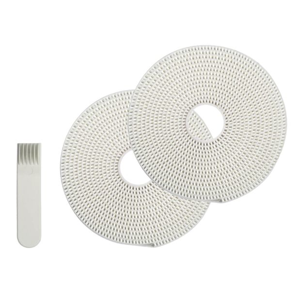 SCHELLENBERG PRITRDILNI TRAK ZA ZAŠČITNO MREŽO PROTI INSEKTOM ZA PRITRJEVANJE MREŽ IZ POLIESTRA, FIBERGLASA IN ALUMINIJA 5,6M