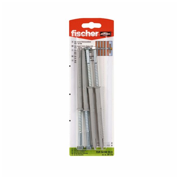 PRITRDILO ZA OKENSKI OKVIR FISCHER FUR 8 X 120 SS K VLOŽEK + VIJAK 6X125 SW10