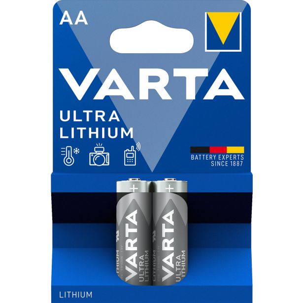 LITIJ BATERIJSKI VLOŽEK VARTA PROFESSIONAL LITHIUM AA BL/2