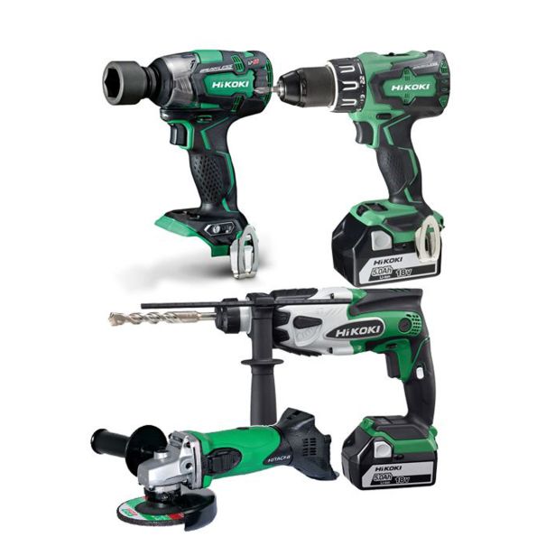 AKUMULATORSKI SET HIKOKI PROFISET307 2X 18V 5AH; 3X KOVČEK