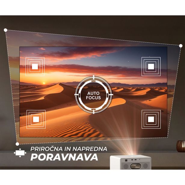 PROJEKTOR BYINTEK PLATO T5 PRENOSNI LED