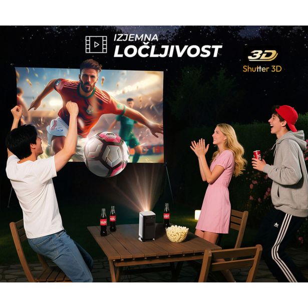 PROJEKTOR BYINTEK UFO P70X PRENOSNI 3D LED DLP