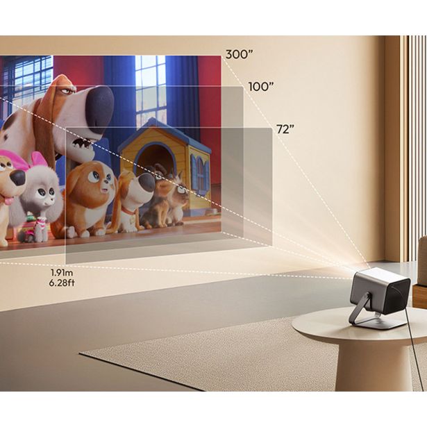 PROJEKTOR BYINTEK UFO R90 MAX PRENOSNI LED DLP