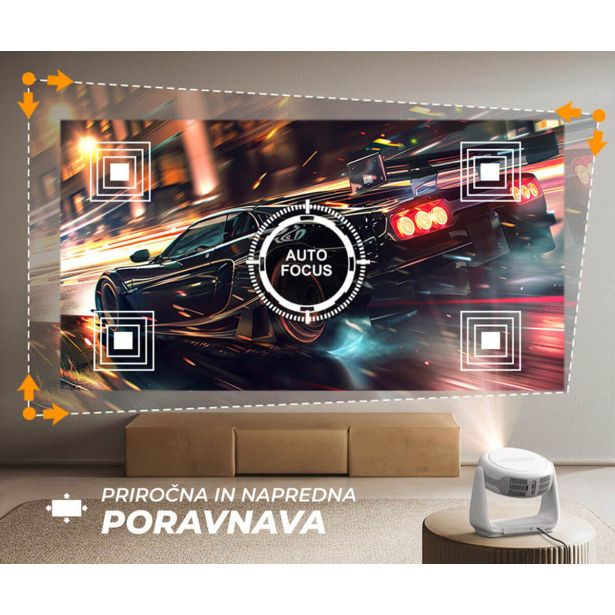 PROJEKTOR BYINTEK VEVSHAO A10 PRENOSNI LED