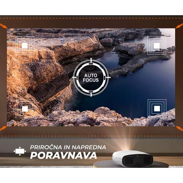 PROJEKTOR BYINTEK VEVSHAO A22 PRENOSNI LED