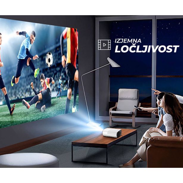 PROJEKTOR BYINTEK VEVSHAO A22 PRENOSNI LED