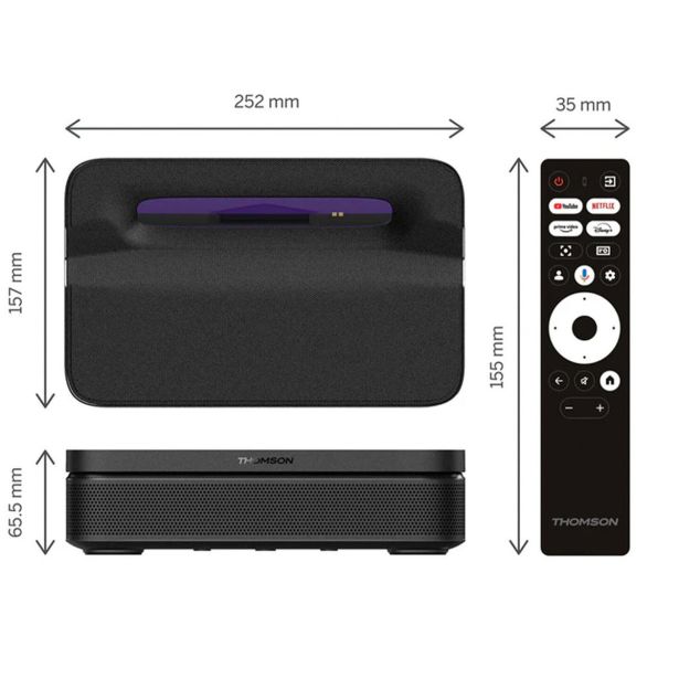 PROJEKTOR THOMSON SIRIUS PG55B PRENOSNI RGB LASER