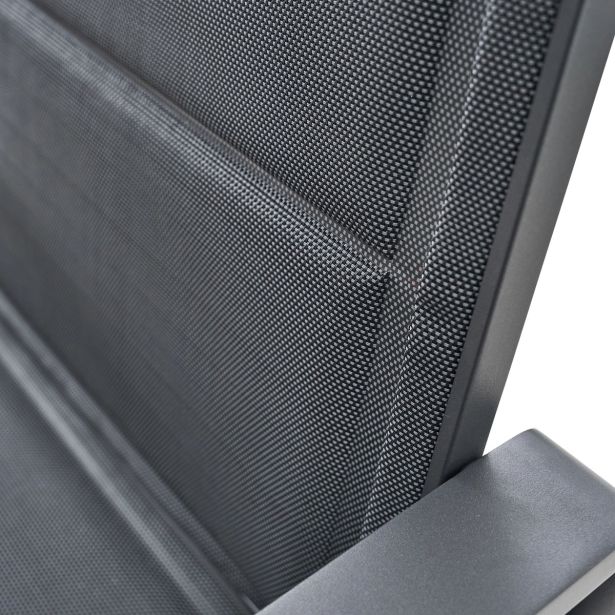 KOVINSKA VRTNA GARNITURA SET ARAMIS SIVA ALU