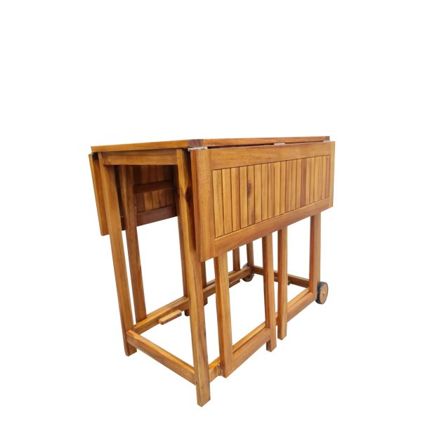 LESENA MIZA MQ PROPUS 100-45/82/74 CM, AKACIJA