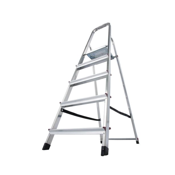 PROSTOSTOJEČA LESTEV KRAUSE CORDA 5 STOPNIČNA 1.6M - DELOVNA VIŠINA 3M