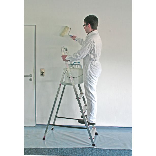 PROSTOSTOJEČA LESTEV KRAUSE CORDA 5 STOPNIČNA 1.6M - DELOVNA VIŠINA 3M