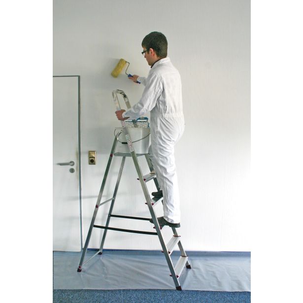 PROSTOSTOJEČA LESTEV KRAUSE CORDA 6 STOPNIČNA 1.8M - DELOVNA VIŠINA 3.2M