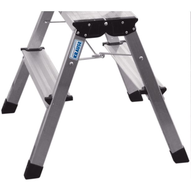 PROSTOSTOJEČA LESTEV KRAUSE MONTO TREPPY 2X2 STOPNIC 0.45M DELOVNA VIŠINA 2.45M