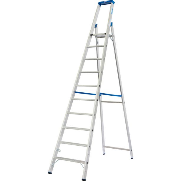 PROSTOSTOJEČA LESTEV KRAUSE STABILO 10 STOPNIČNA 3M