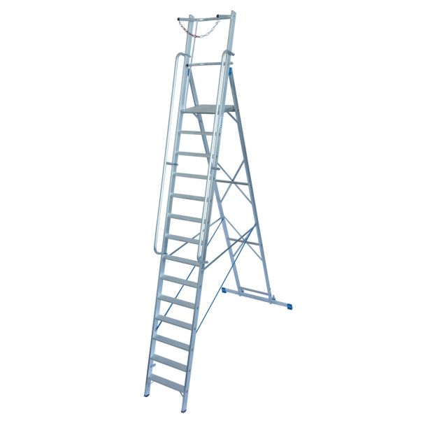 PROSTOSTOJEČA LESTEV KRAUSE STABILO 14 STOPNIČNA 4.3M