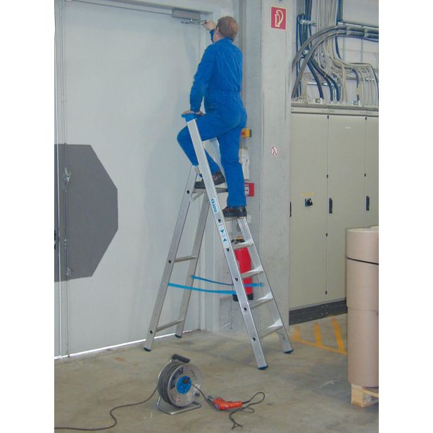 PROSTOSTOJEČA LESTEV KRAUSE STABILO 6 STOPNIČNA 2.05M