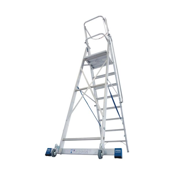 PROSTOSTOJEČA LESTEV KRAUSE STABILO 8 STOPNIČNA 2.9M