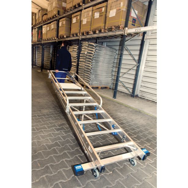 PROSTOSTOJEČA LESTEV KRAUSE STABILO 8 STOPNIČNA 2.9M