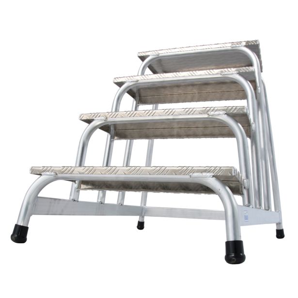 PROSTOSTOJEČA LESTEV KRAUSE STABILO KOVINSKA PLATFORMA 1X4 0.8M