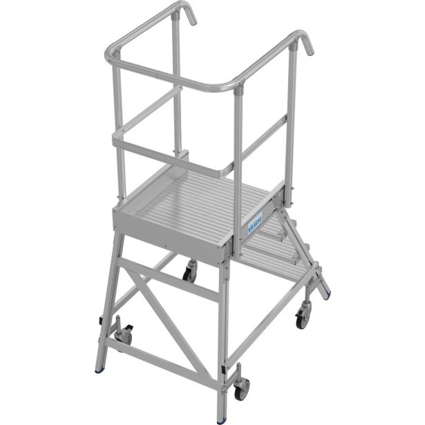 PROSTOSTOJEČA LESTEV KRAUSE STABILO PREMIČNI PODEST 4 STOPNIC 2M