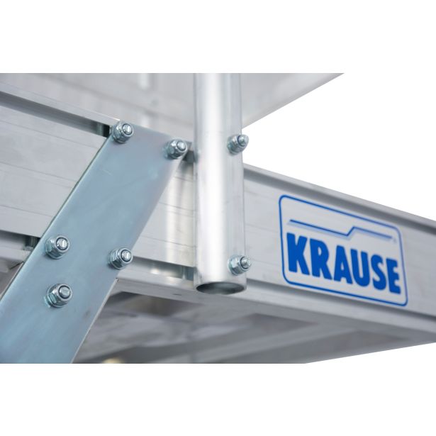 PROSTOSTOJEČA LESTEV KRAUSE STABILO PREMIČNI PODEST 6 STOPNIC BREZ ROČAJEV/OGRAJE