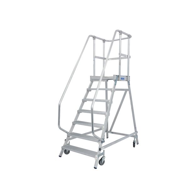 PROSTOSTOJEČA LESTEV KRAUSE STABILO PREMIČNI PODEST 7STOPNIC ENOSTRANSKI BREZ ROČAJEV