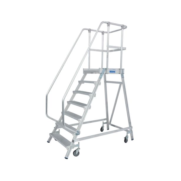 PROSTOSTOJEČA LESTEV KRAUSE STABILO PREMIČNI PODEST 7STOPNIC ENOSTRANSKI BREZ ROČAJEV