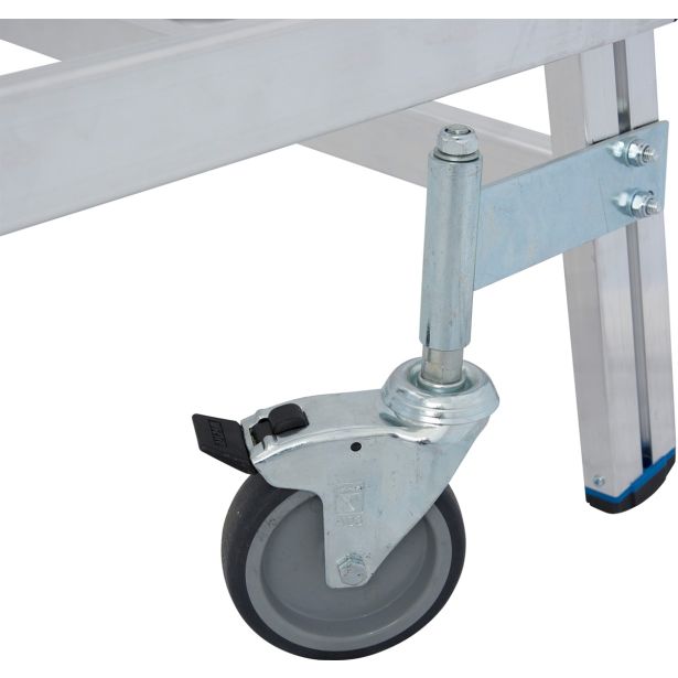 PROSTOSTOJEČA LESTEV KRAUSE STABILO PREMIČNI PODEST 7STOPNIC ENOSTRANSKI BREZ ROČAJEV