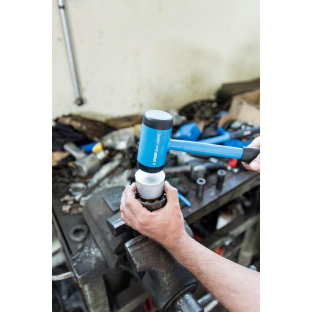 PROTIODBOJNO KLADIVO Z NASTAVKI IZ PLASTIČNE MASE UNIOR 55 MM ART. 819A (628815)