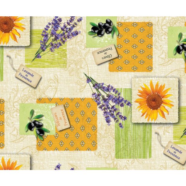 PRT NA ROLI NESE ADD SONČNICE,OLIVE,SIVKA ŠIRINA 140 CM