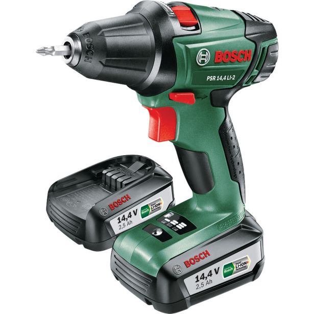 AKUMULATORSKI DVOSTOPENJSKI VRTALNI VIJAČNIK BOSCH PSR 14,4 LI-2