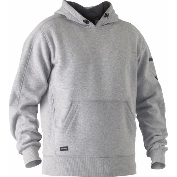 PULOVER BISLEY S KAPUCO IZ FLISA SV.SIVA ŠT. 2XL