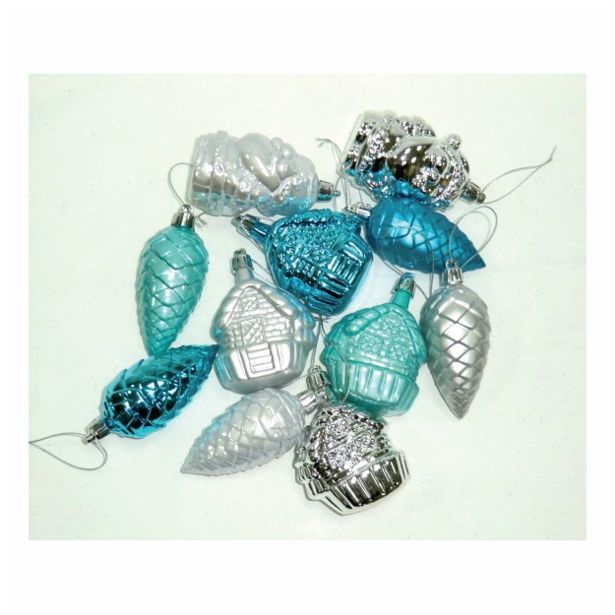 PVC BUNKA GLOSSTYLE SET 11/1 V MODRO SREBR- NI KOMBINACIJI