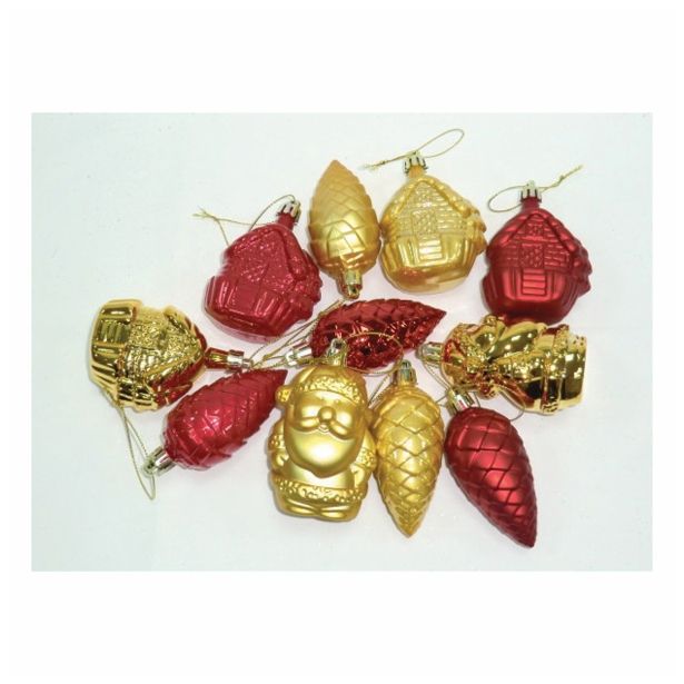 PVC BUNKA GLOSSTYLE SET 11/1 V RDEČI ORANŽNI KOMBINACIJI