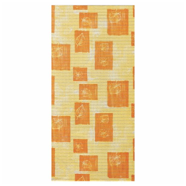 PVC KOPALNIŠKA PREPROGA BACCHETTA DECOFLEXY RUMENO ORANŽNI LISTI 65 CM