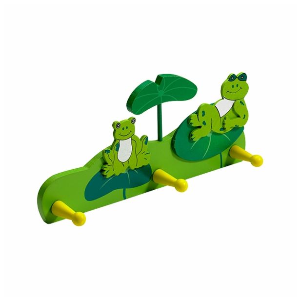 PVC OBEŠALNA KLJUKA HETTICH DIY TRI KLJUKE, ŽABE