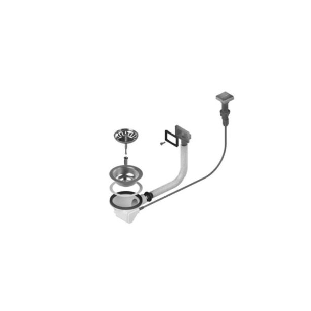 PVC SIFON ZA KORITO KOVINOPLASTIKA LOŽ GRLO QM 114-PP POP-UP POP-UP