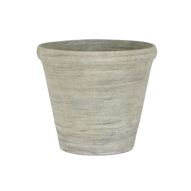 PE ZUNANJI LONEC MICA LIMA OKROGEL SVETLO SIV - V27XD31CM